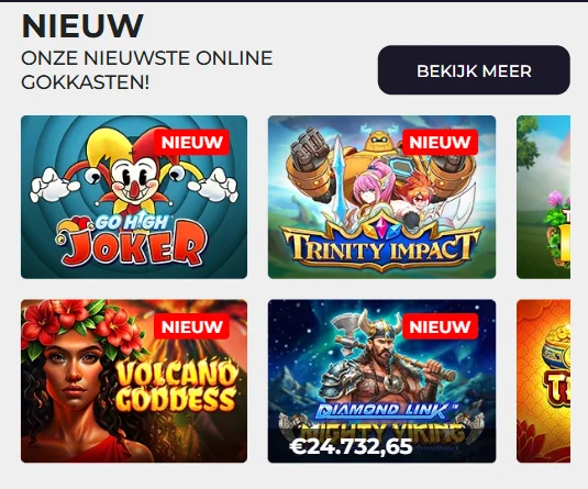 GoldRun Casino spelletjes